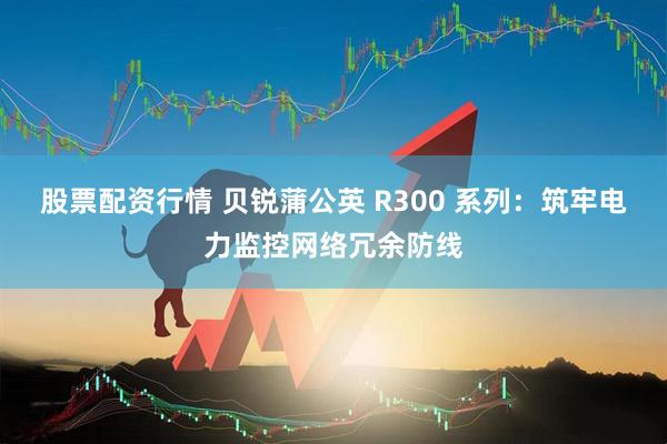 股票配资行情 贝锐蒲公英 R300 系列：筑牢电力监控网络冗余防线