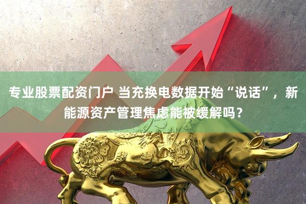 专业股票配资门户 当充换电数据开始“说话”,新能源资产管理焦虑能被缓解吗?